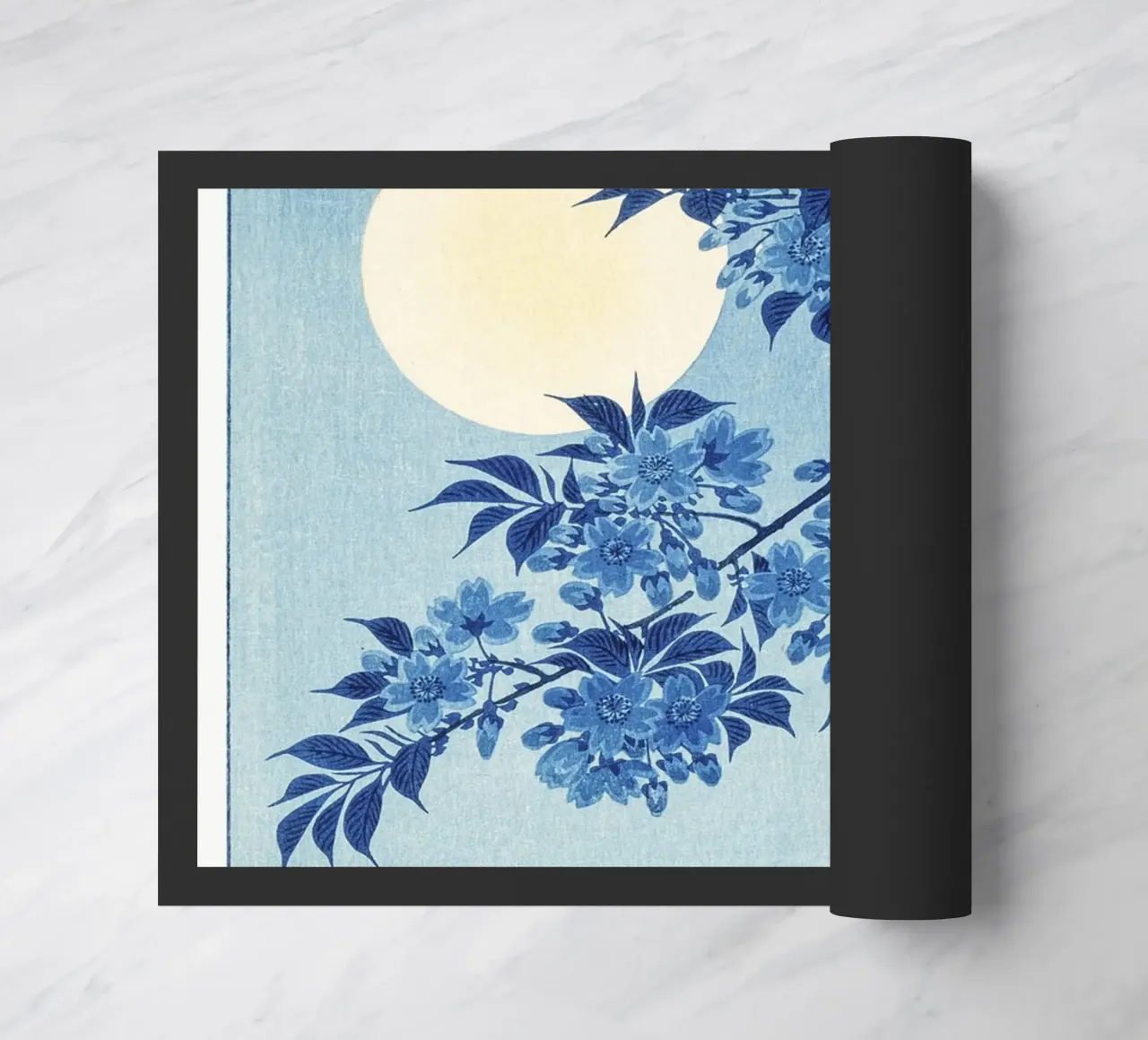 Ciliegio in fiore in una notte di luna (1932 circa) - Ohara Koso zerbino da Jolie Prints