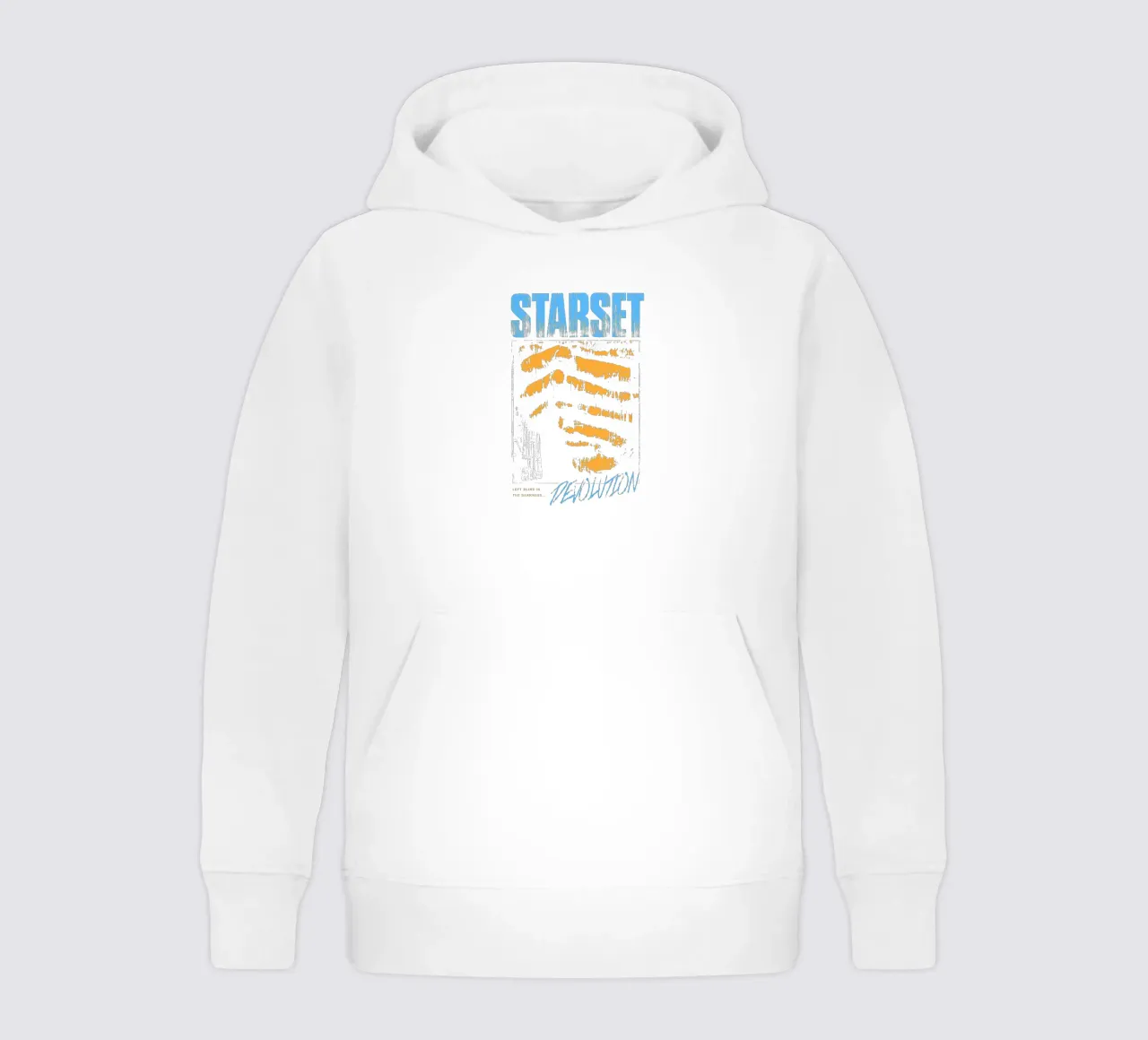 DEVOLUTION STARSET felpa bambino con cappuccio da andrea boceli