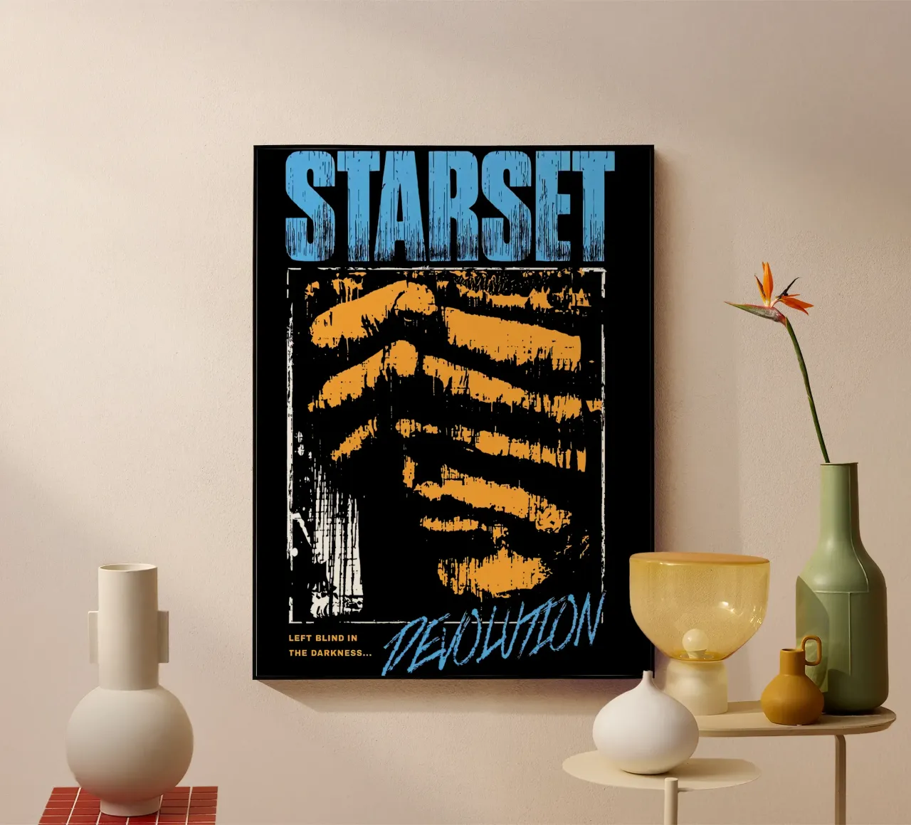 DEVOLUTION STARSET plexiglass da andrea boceli