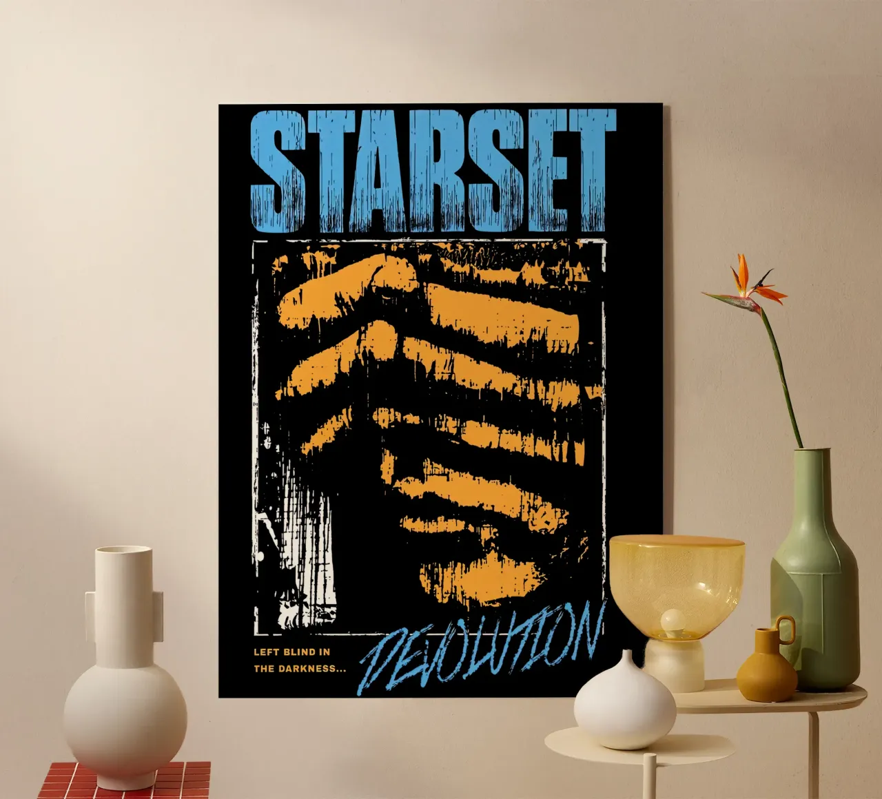 DEVOLUTION STARSET plexiglass da andrea boceli