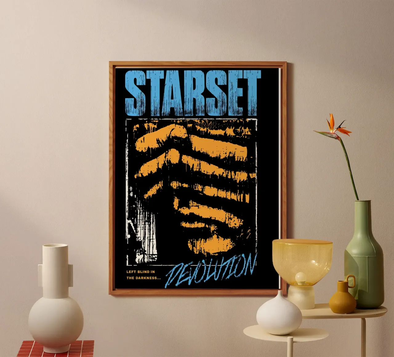 DEVOLUTION STARSET alluminio dibond da andrea boceli