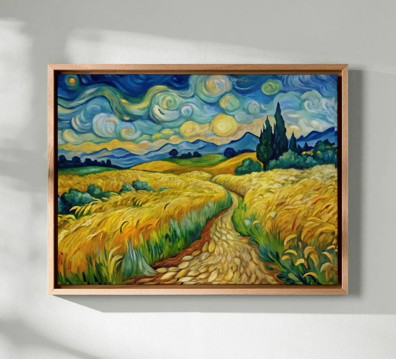 Van Gogh art tela con Cornice a cassetta da marquardt