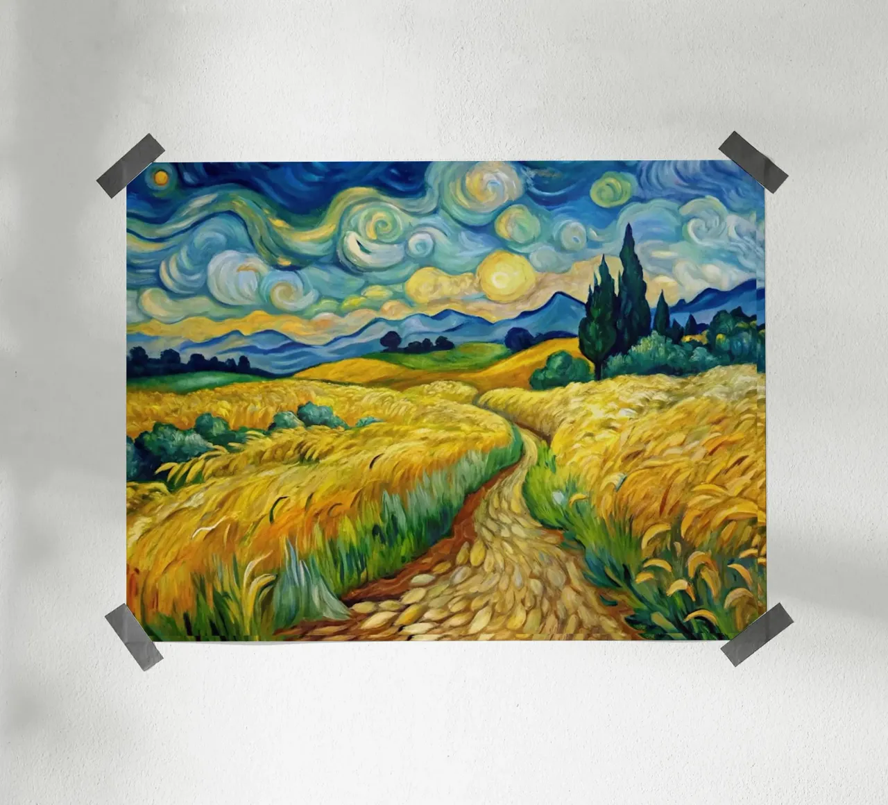 Van Gogh art poster da marquardt