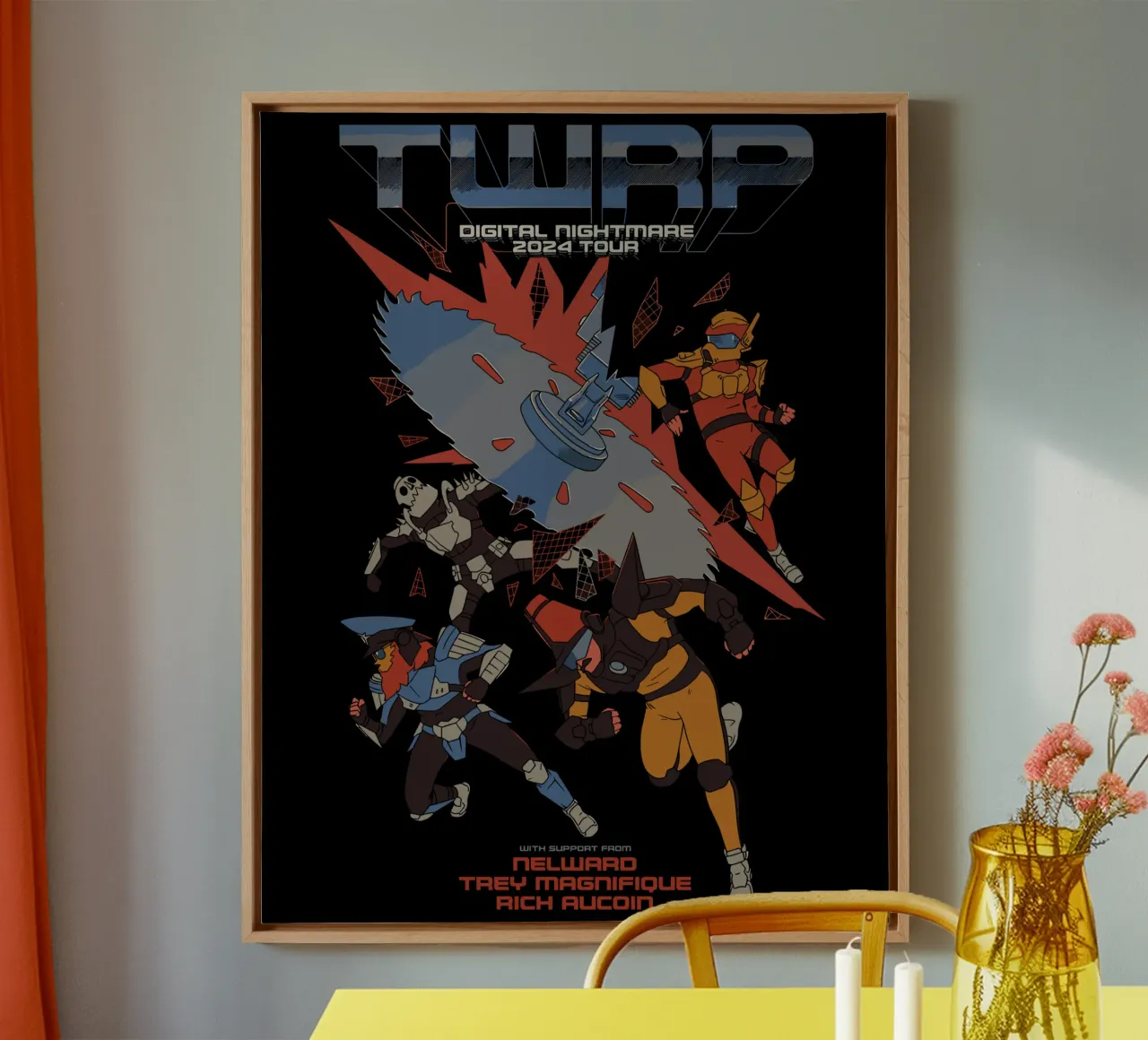 TWRP - Ladybug in uscita su X tela con Cornice a cassetta da andrea boceli