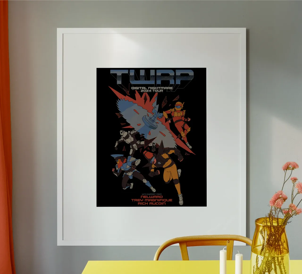TWRP - Ladybug in uscita su X poster con telaio in plastica da andrea boceli