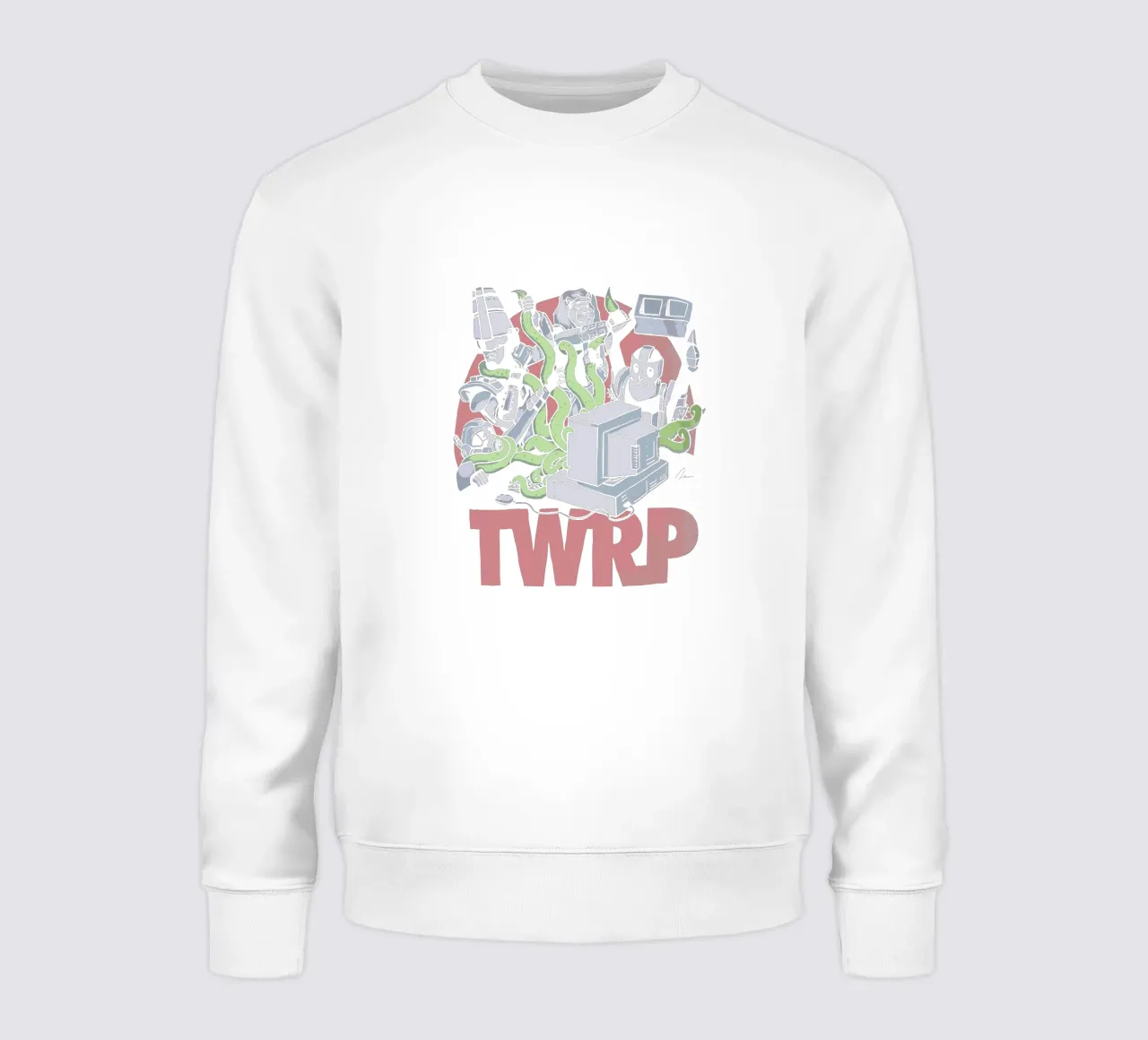 TWRP Y2Kbug felpa da andrea boceli
