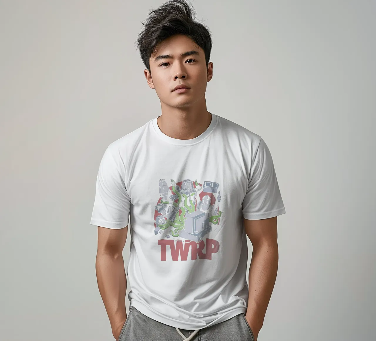 TWRP Y2Kbug t-shirt da andrea boceli