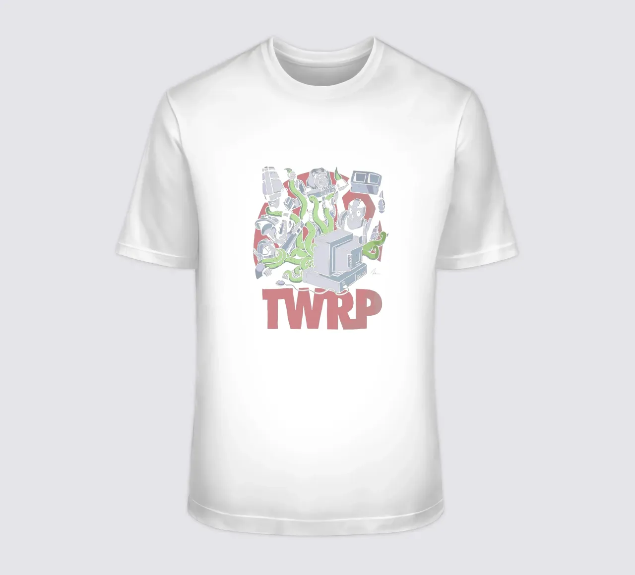 TWRP Y2Kbug t-shirt da andrea boceli
