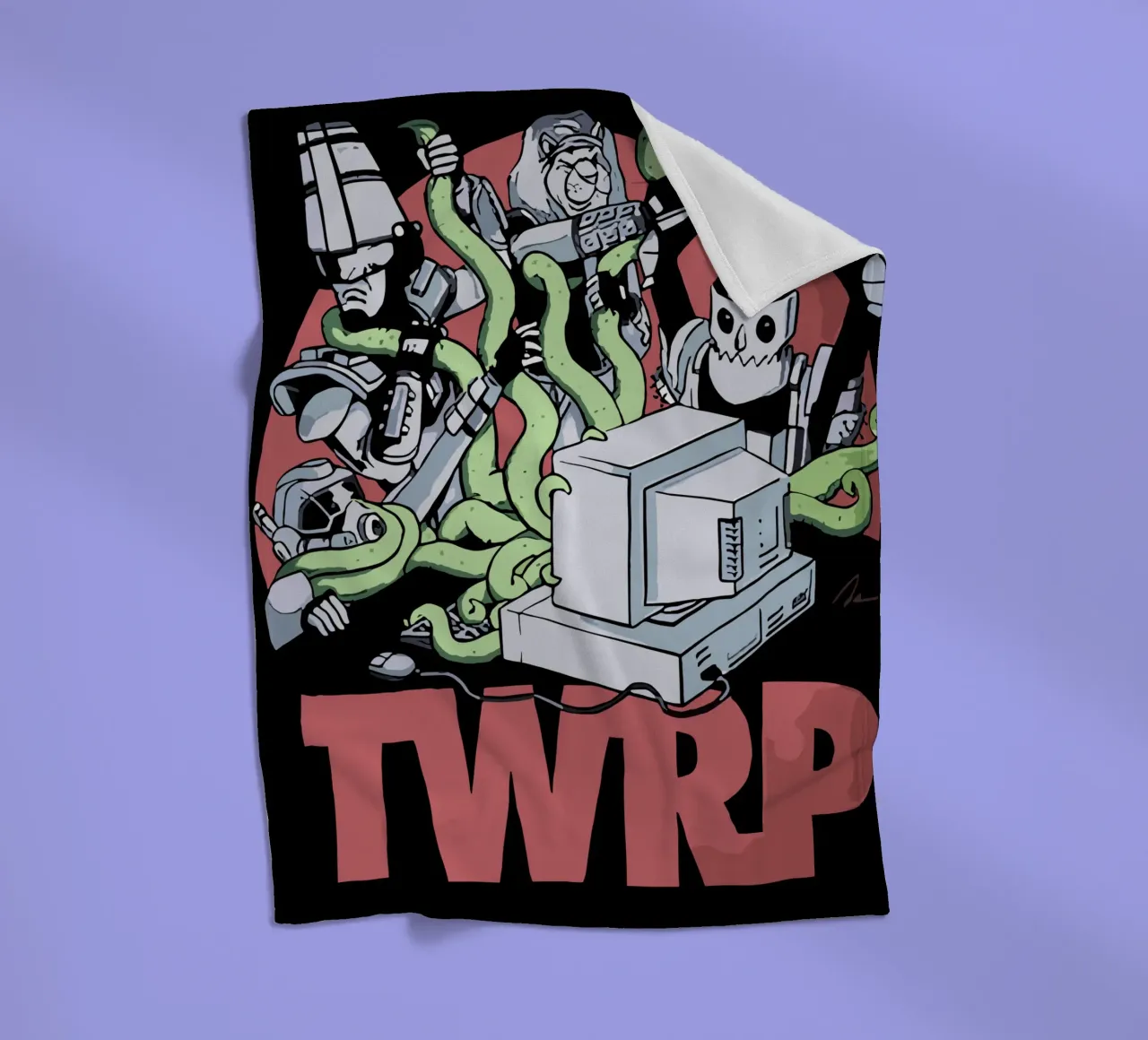 TWRP Y2Kbug coperta in pile da andrea boceli