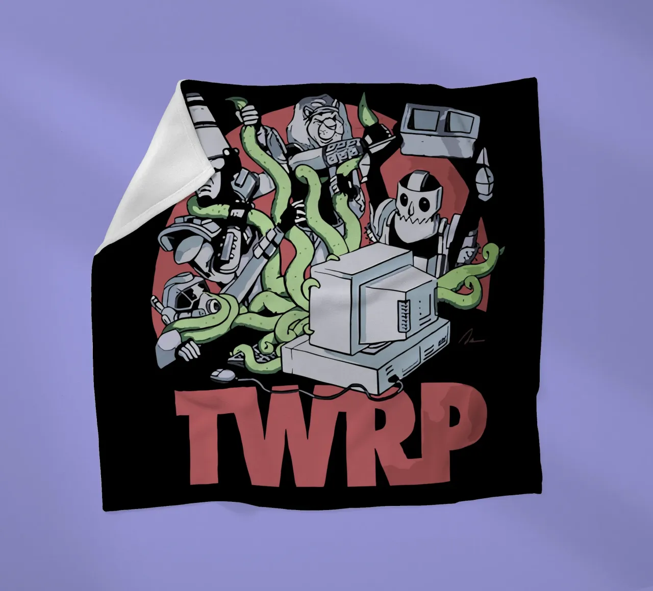 TWRP Y2Kbug coperta in pile da andrea boceli