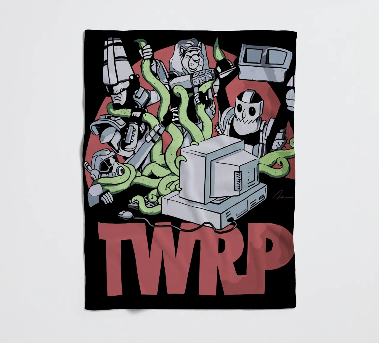 TWRP Y2Kbug coperta in pile da andrea boceli