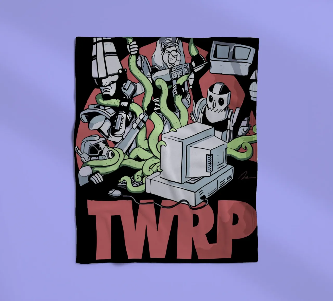 TWRP Y2Kbug coperta in pile da andrea boceli