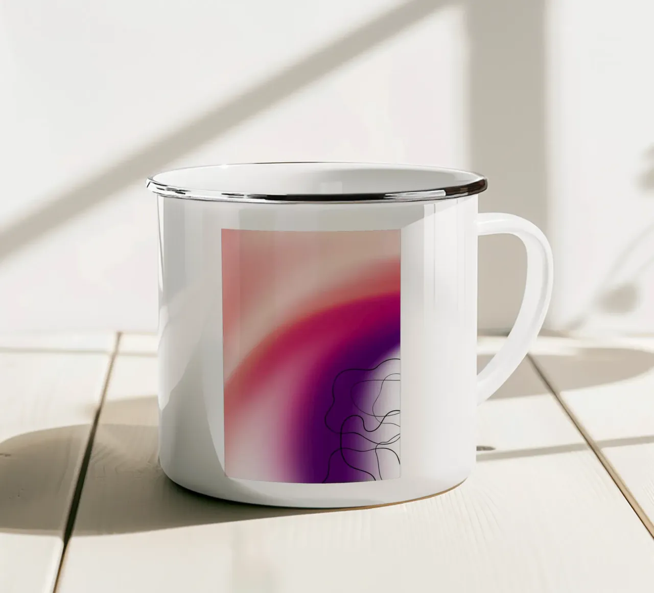Slowly tazza in smalto da AESTHETIC VIBES by Isabel