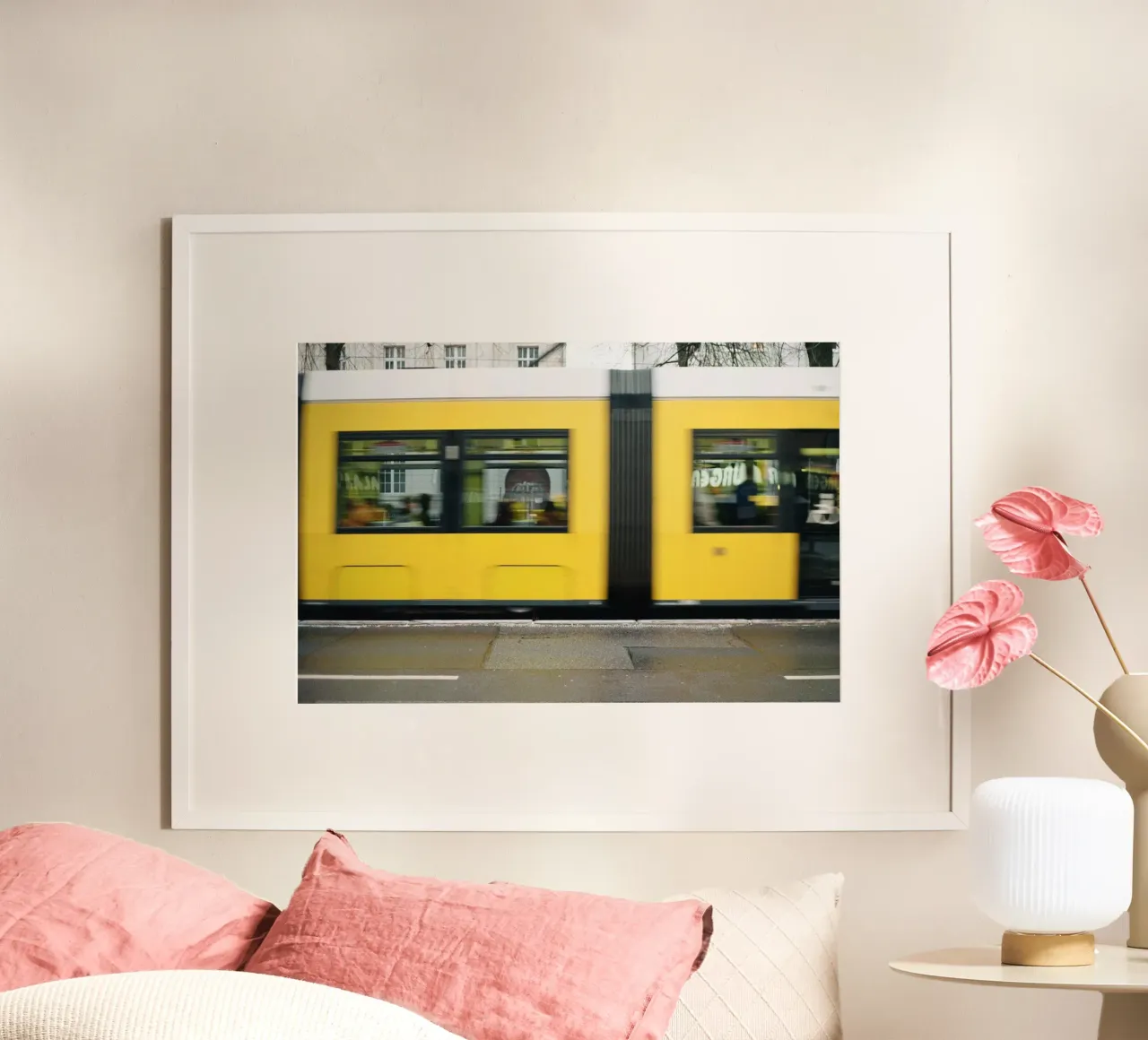 M10 Berlin poster con telaio in plastica da oleg