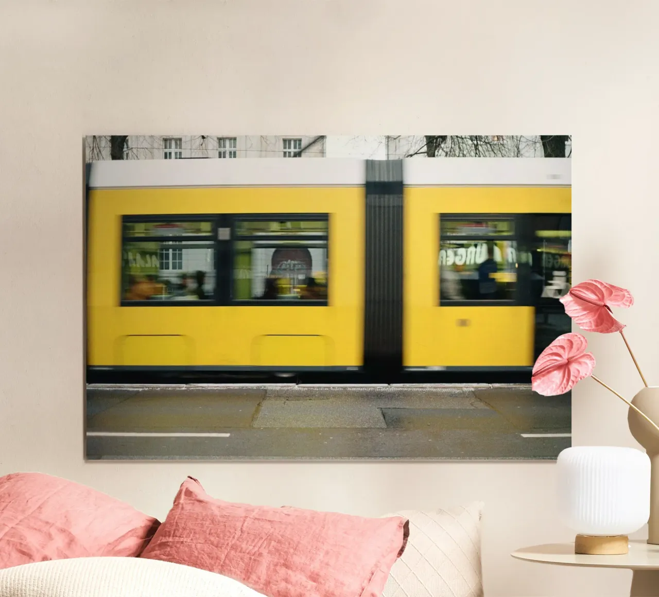 M10 Berlin poster con telaio in plastica da oleg
