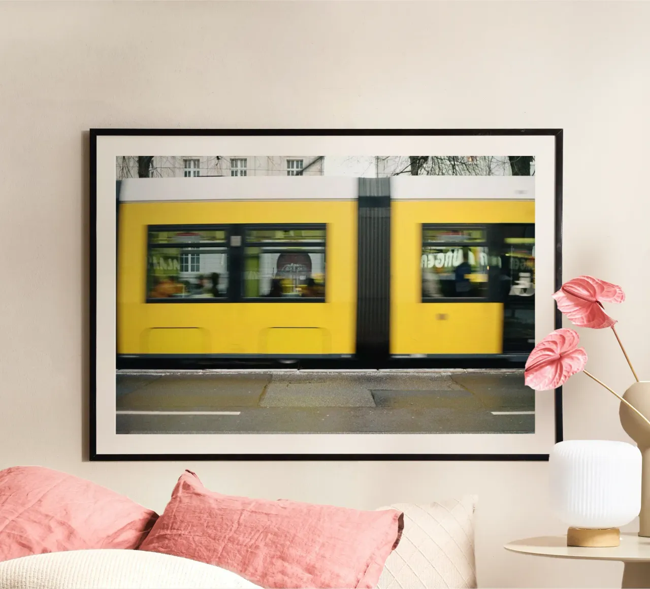M10 Berlin poster con telaio in plastica da oleg