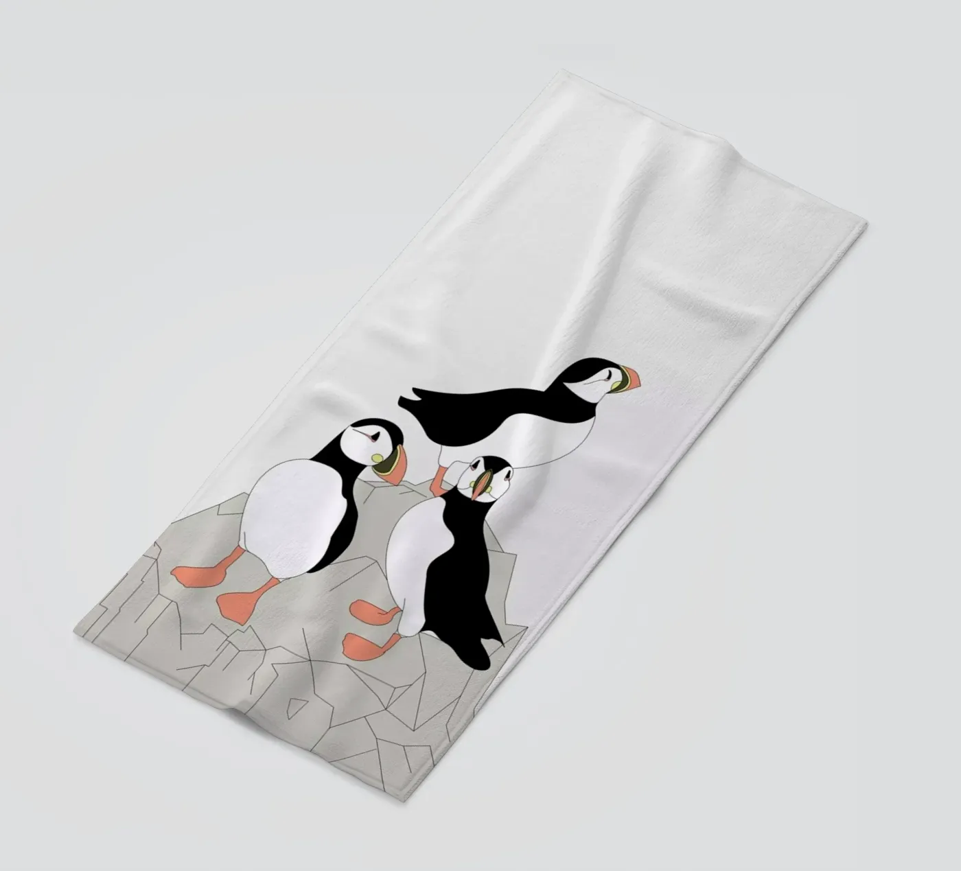 Lunde strandhanddoek van Swen Swensøn