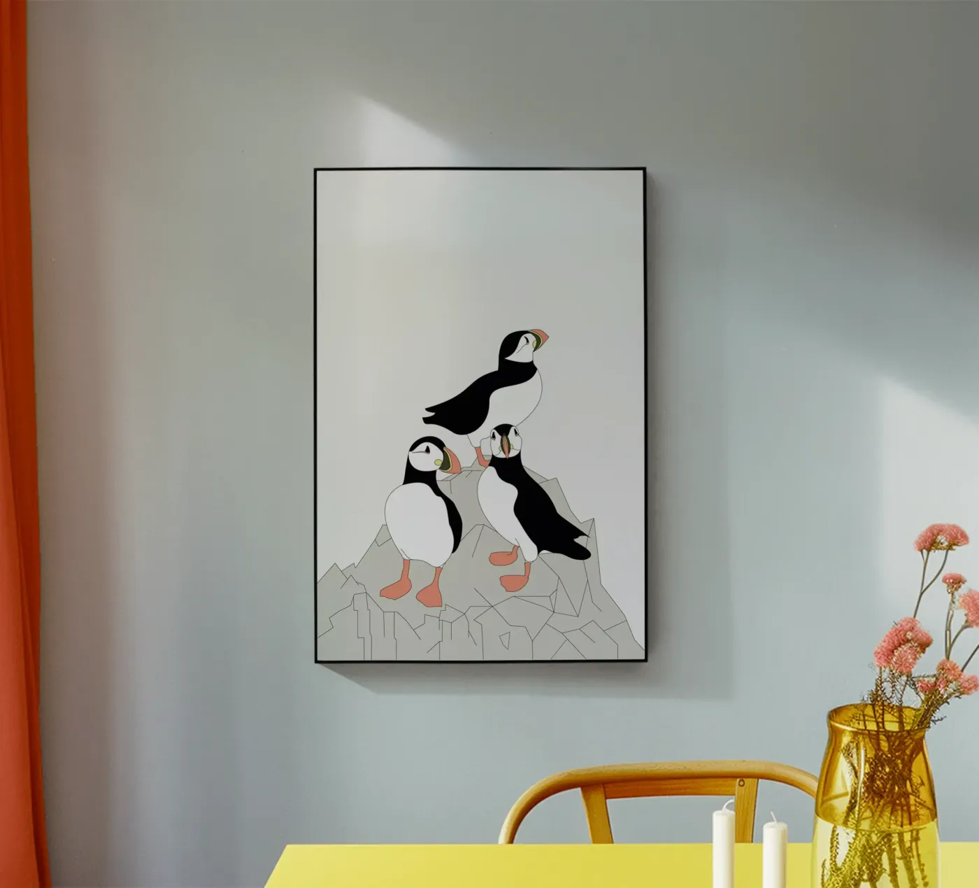 Lunde acrylic glass by Swen Swensøn