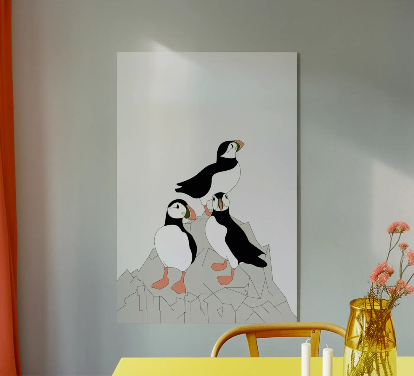 Lunde acrylic glass by Swen Swensøn