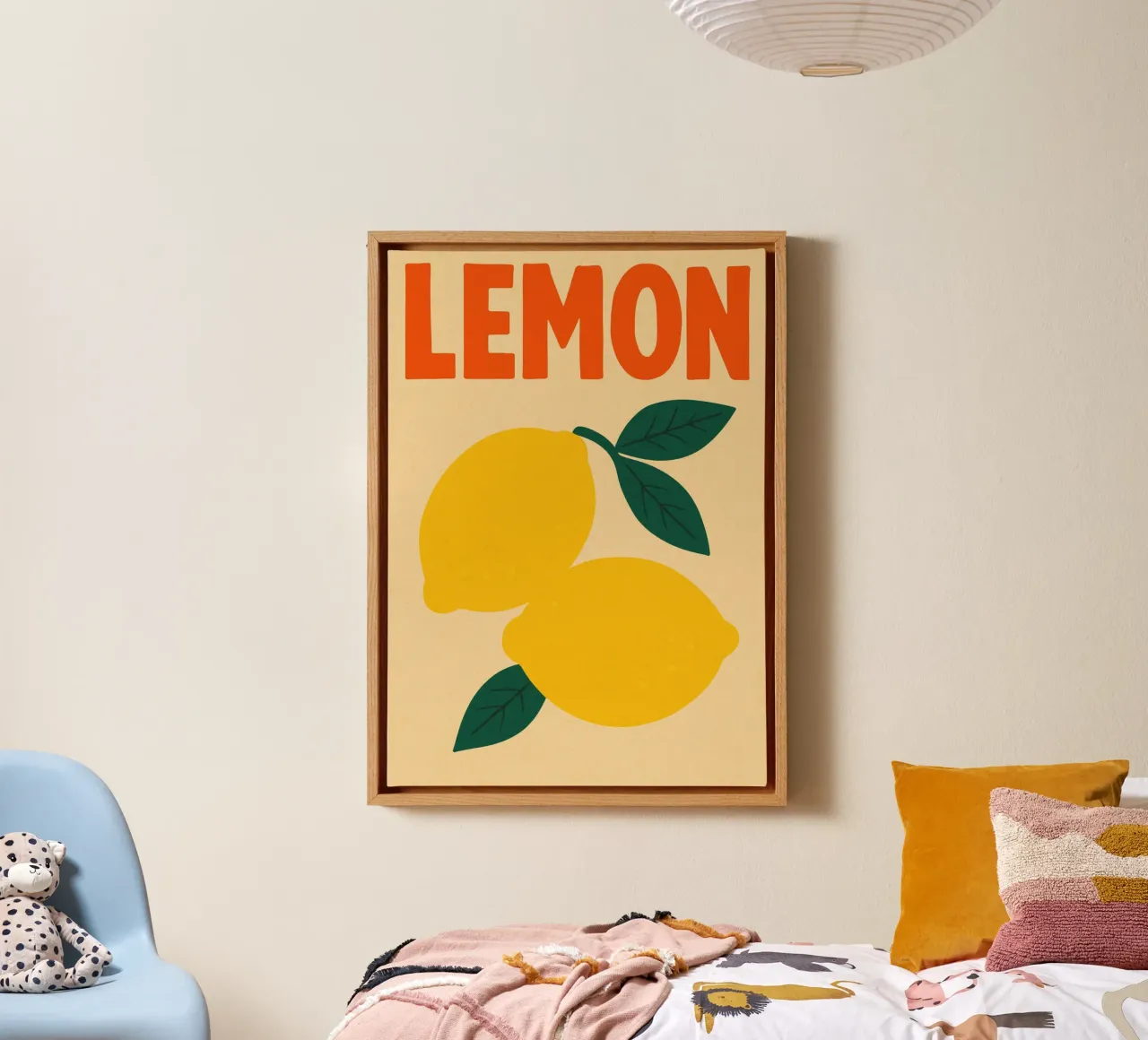 Agrumes Pop toile de PurePeachStudio