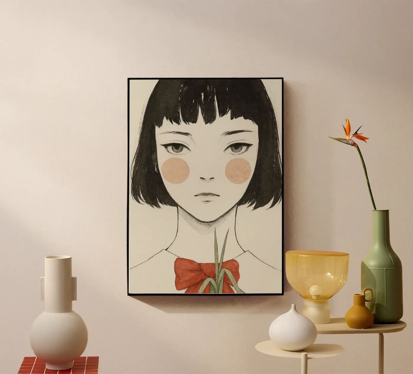 Fiore silenzioso plexiglass da PurePeachStudio