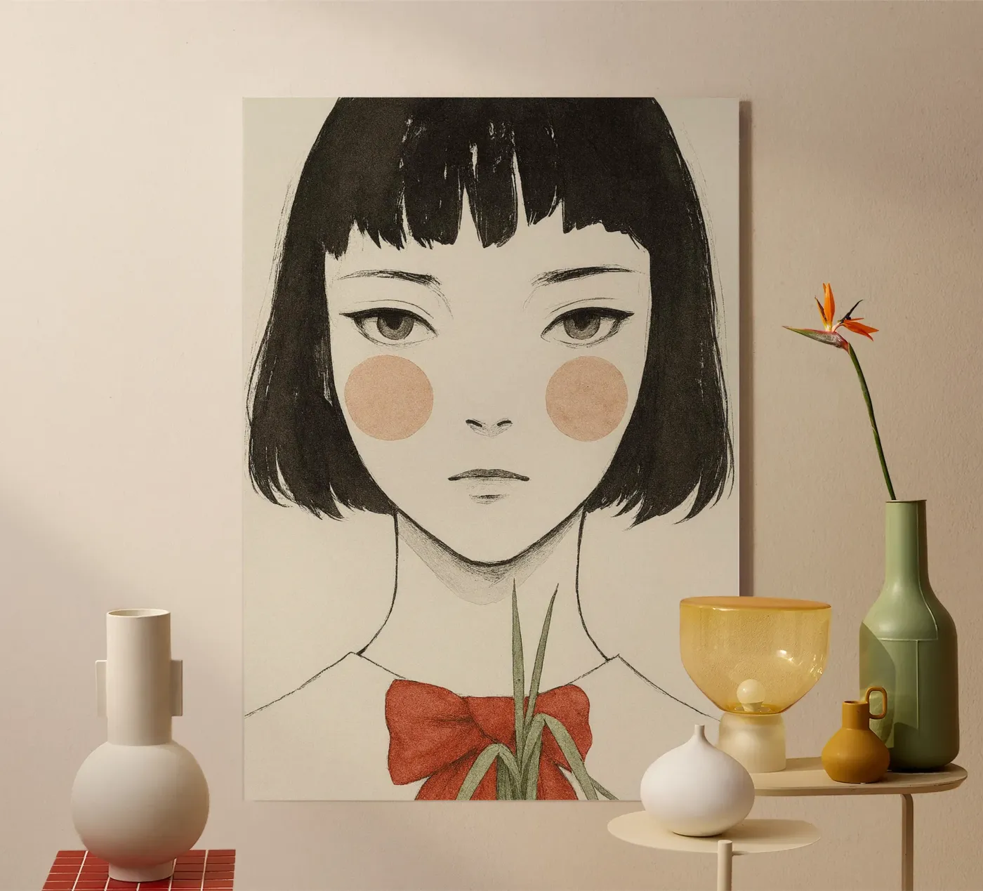 Fiore silenzioso plexiglass da PurePeachStudio