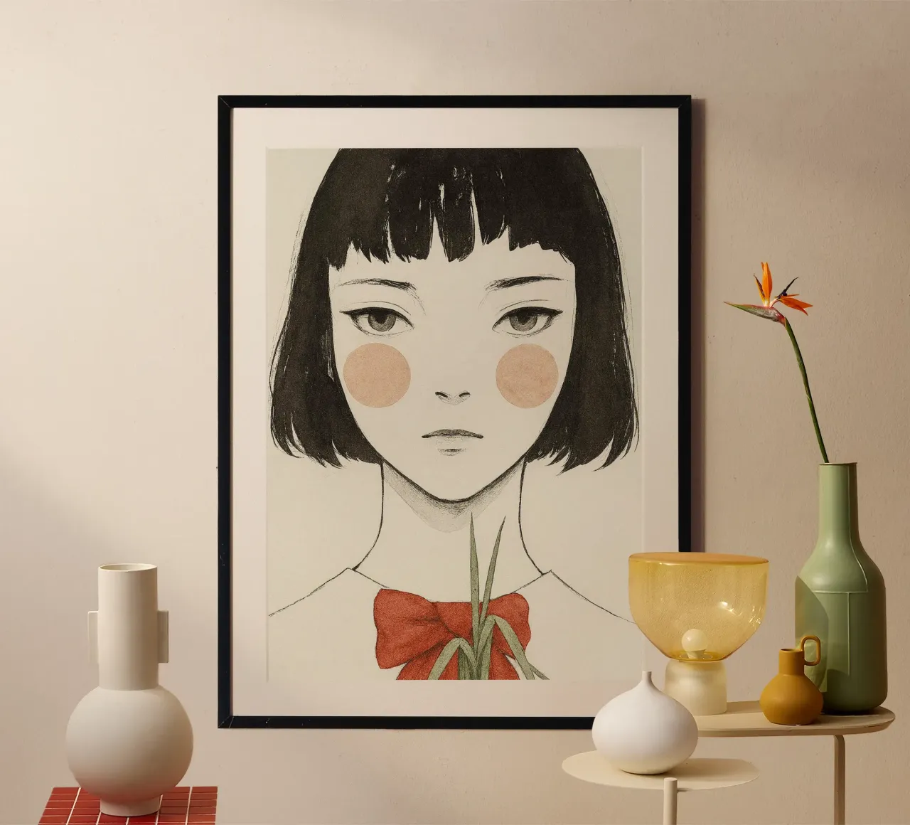 Fiore silenzioso poster da PurePeachStudio