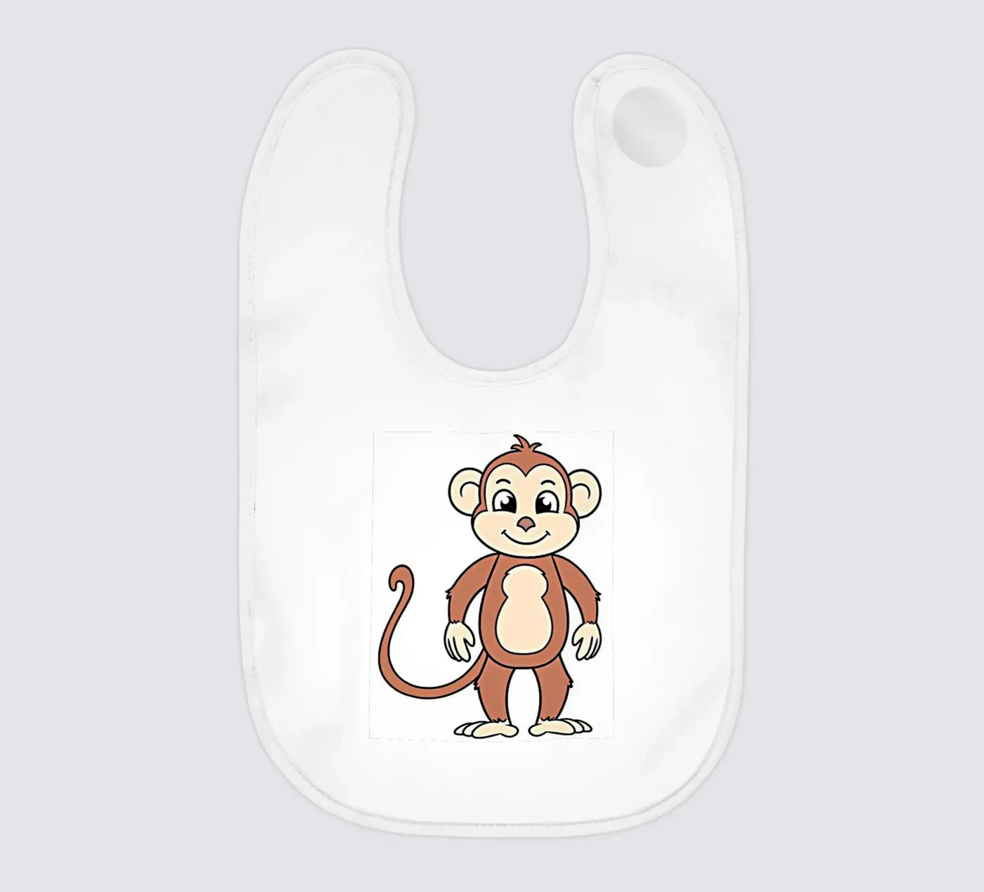 Mischievous monkey bavaglino da Nature's Palette