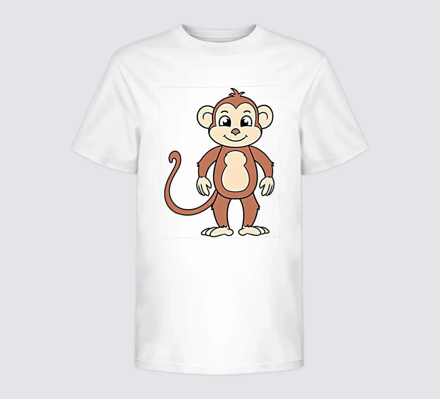 Mischievous monkey t-shirt bambini da Nature's Palette