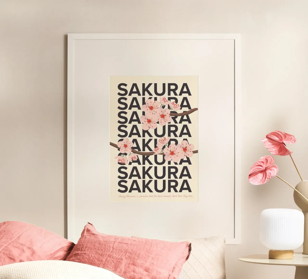 Sakura Spirit poster da PurePeachStudio