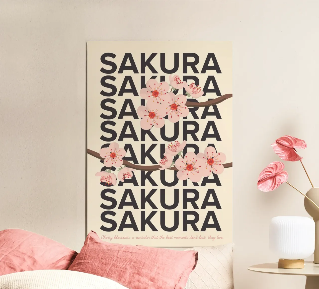 Sakura Spirit poster da PurePeachStudio