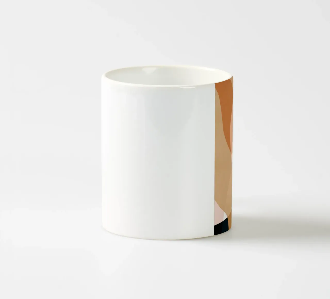 Astratto boho tazza in ceramica da Robert W Wakefield
