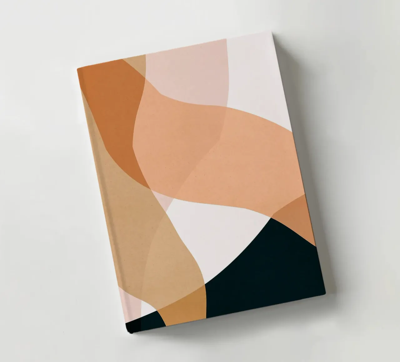 Abstract boho notebook by Robert W Wakefield