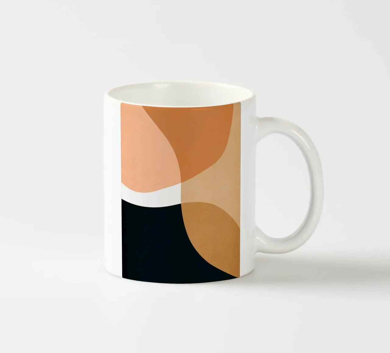 Astratto boho tazza in ceramica da Robert W Wakefield