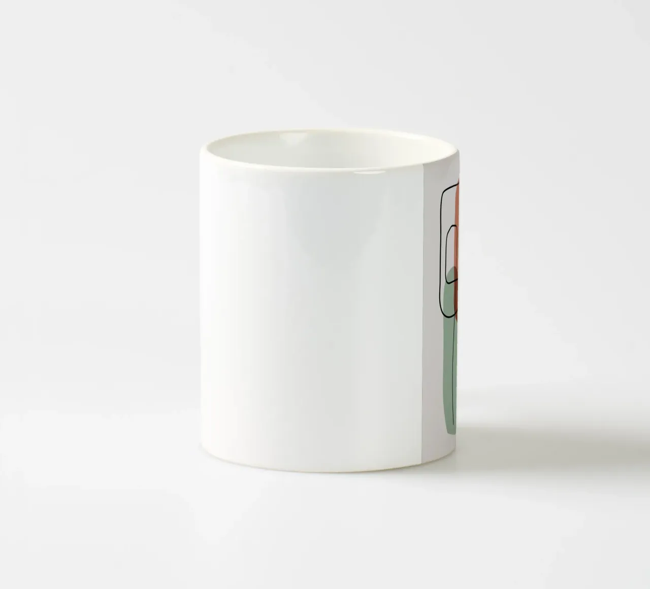 Astratto e armonico tazza in ceramica da Robert W Wakefield