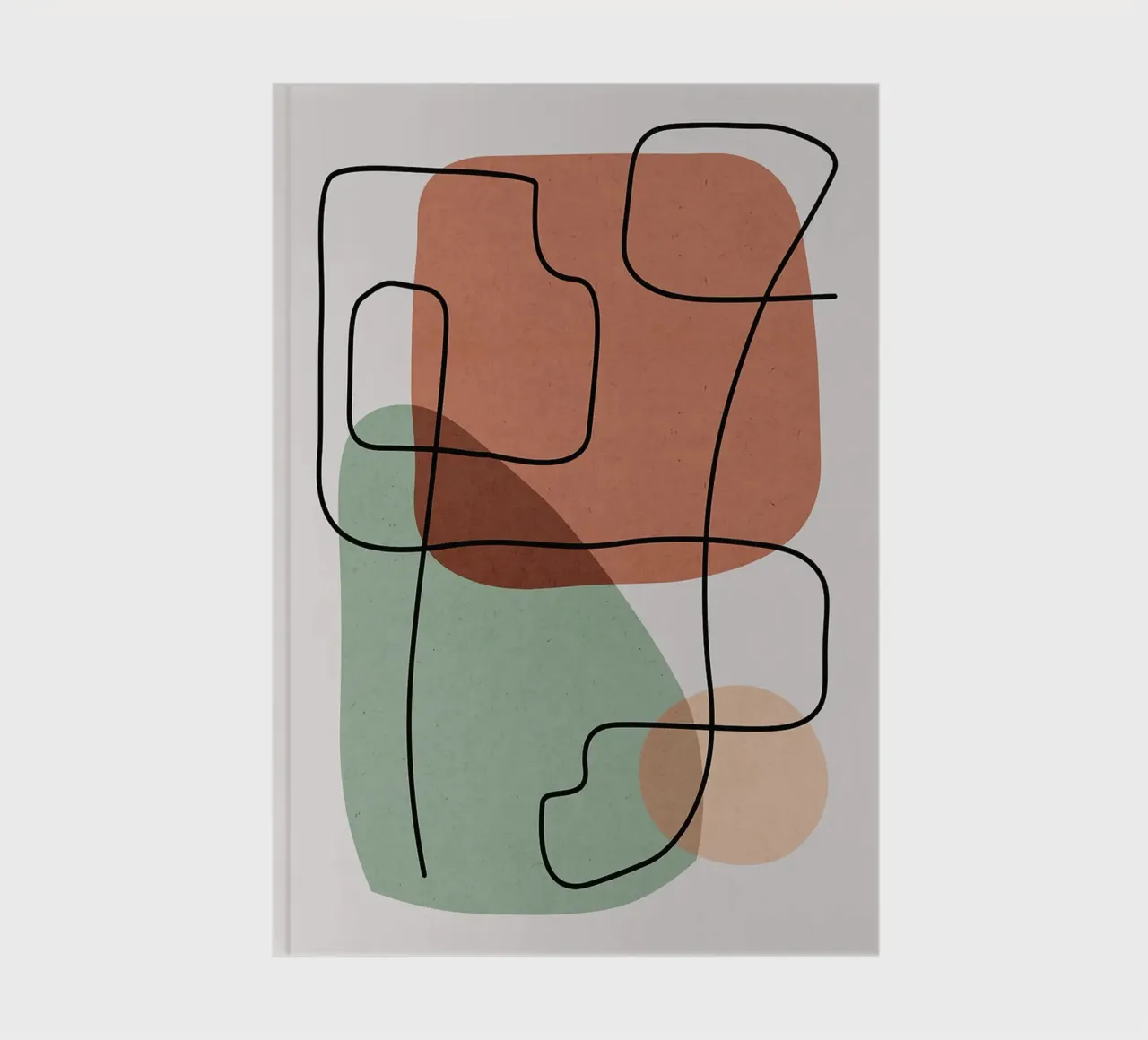Abstract and harmonic notebook by Robert W Wakefield