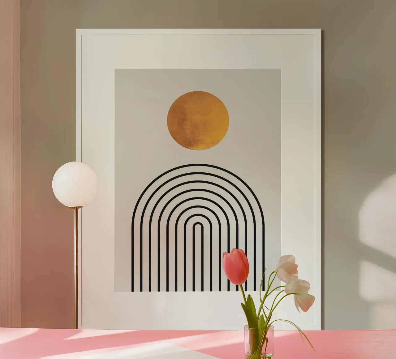 Cerchio d'oro poster da ColorShop