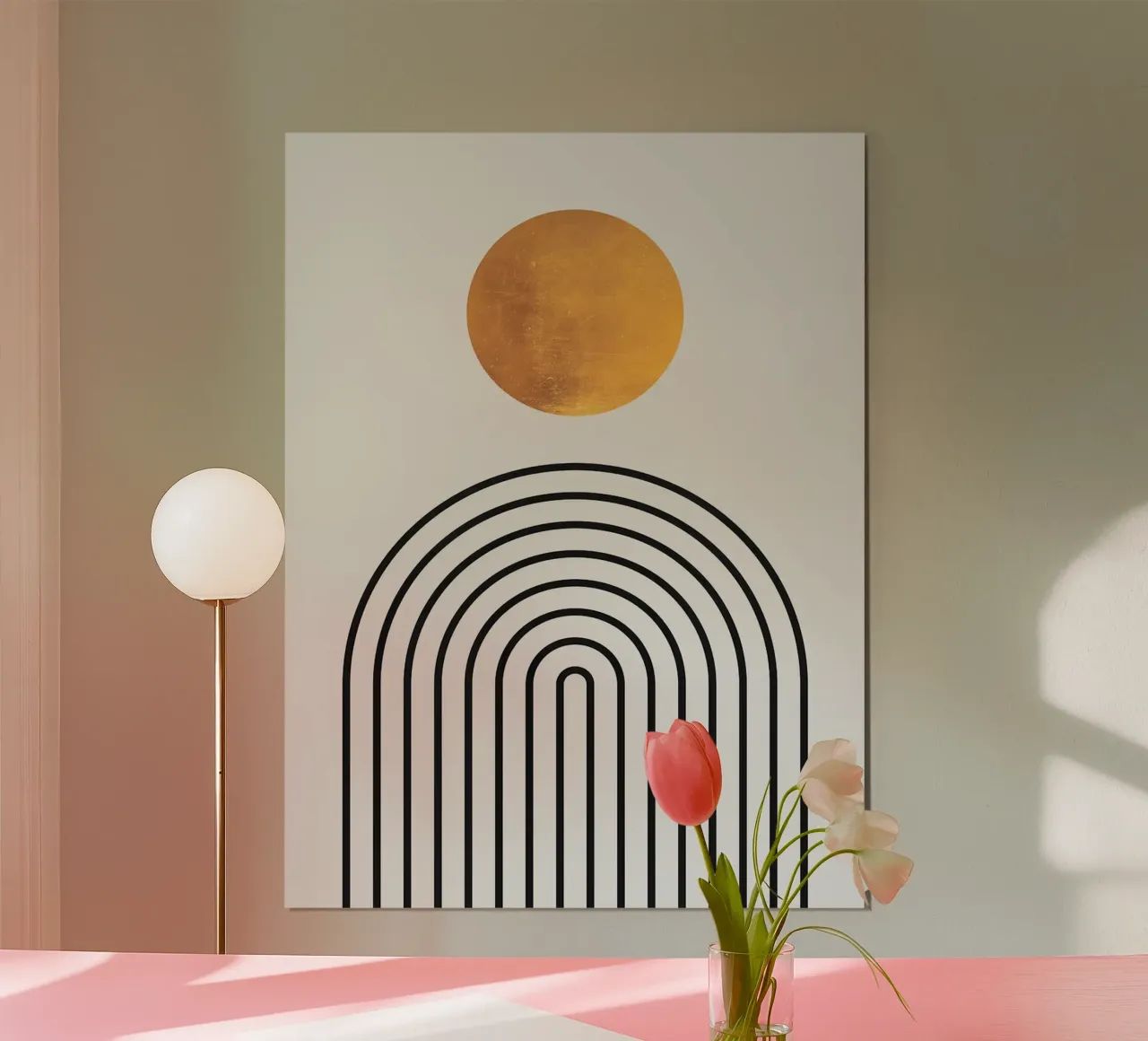Cerchio d'oro poster da ColorShop