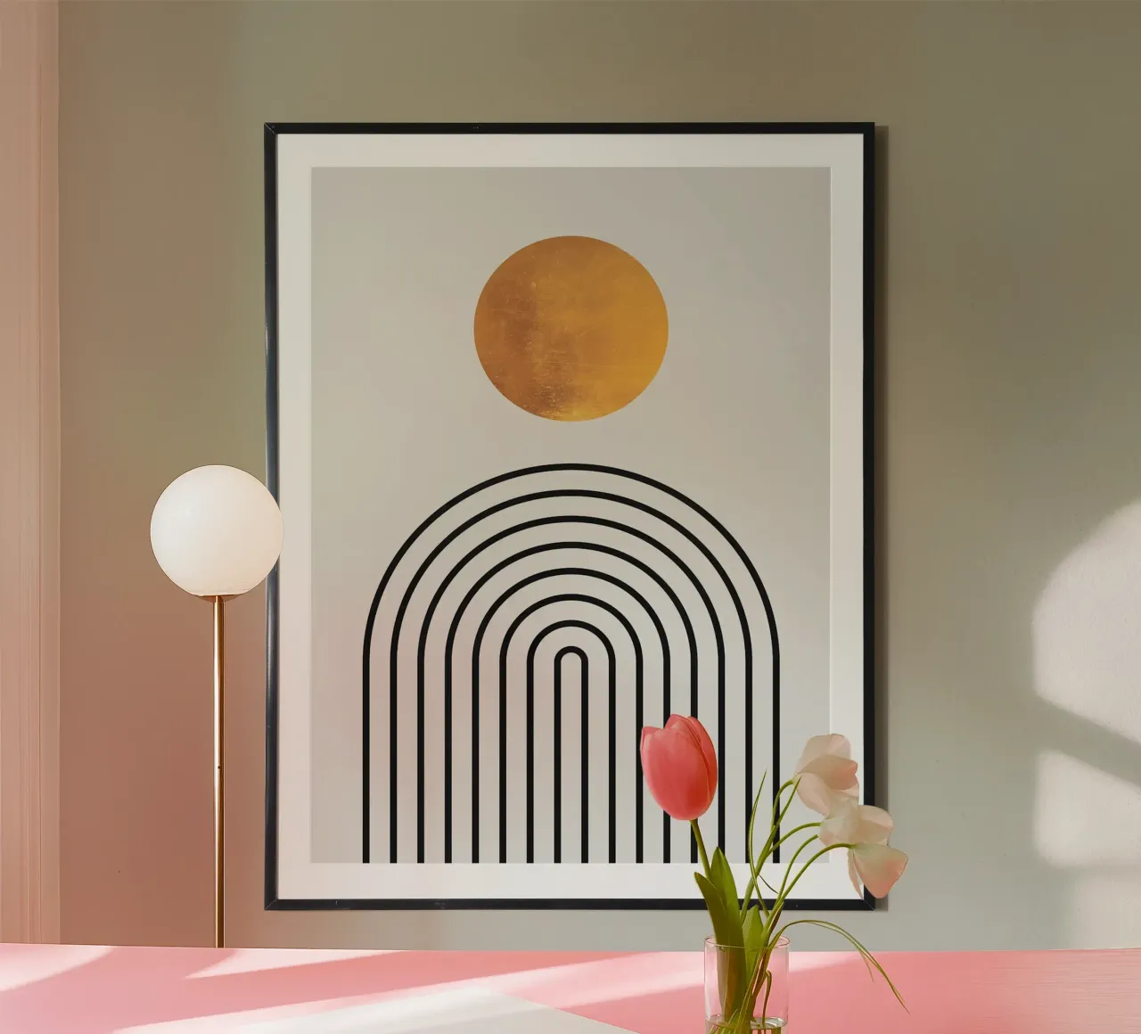 Cerchio d'oro poster da ColorShop
