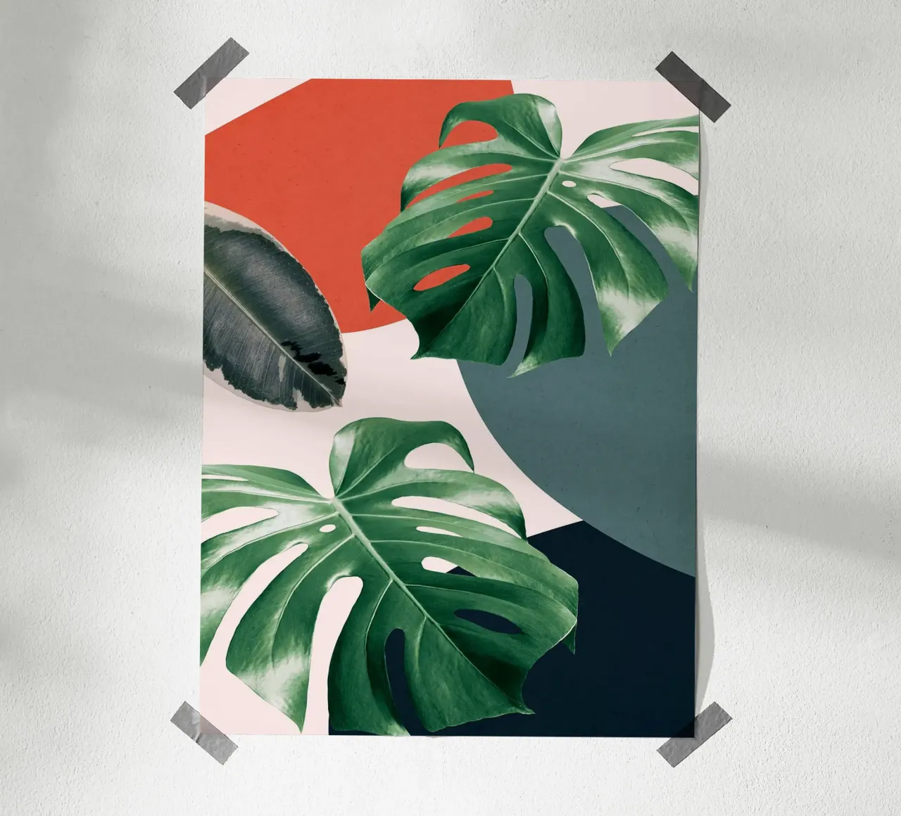 Collage floreale poster da ColorShop
