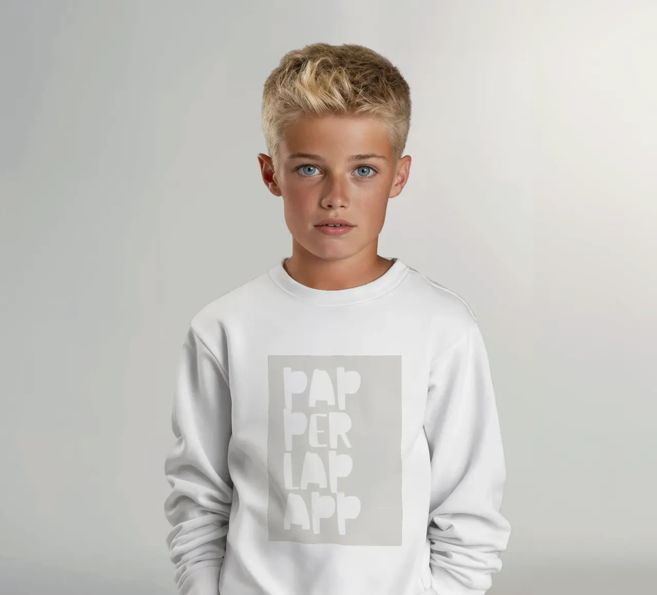 Paperlapapp felpa bambino da PurePeachStudio
