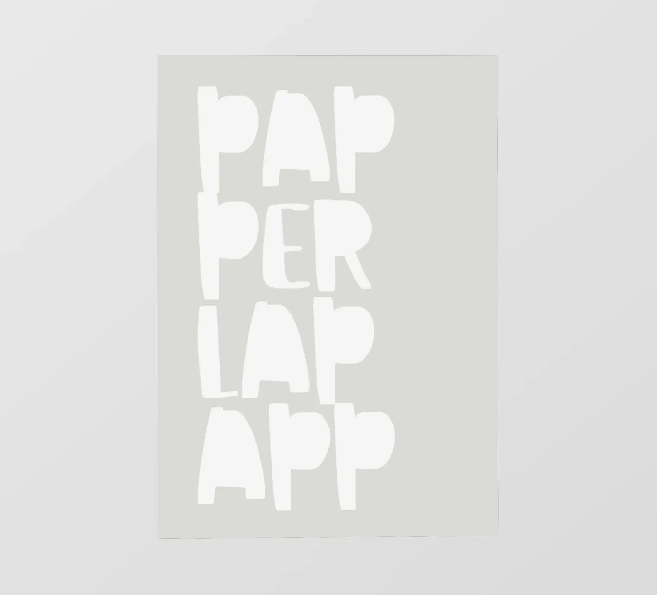 Paperlapapp pellicola backlit da PurePeachStudio