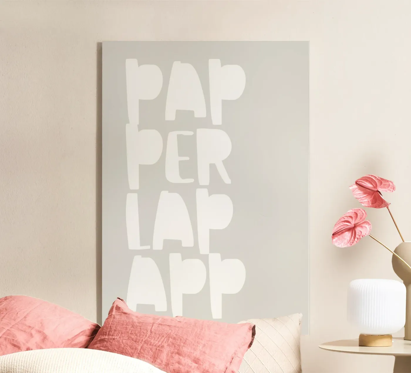 Paperlapapp Acryl-Glas von PurePeachStudio