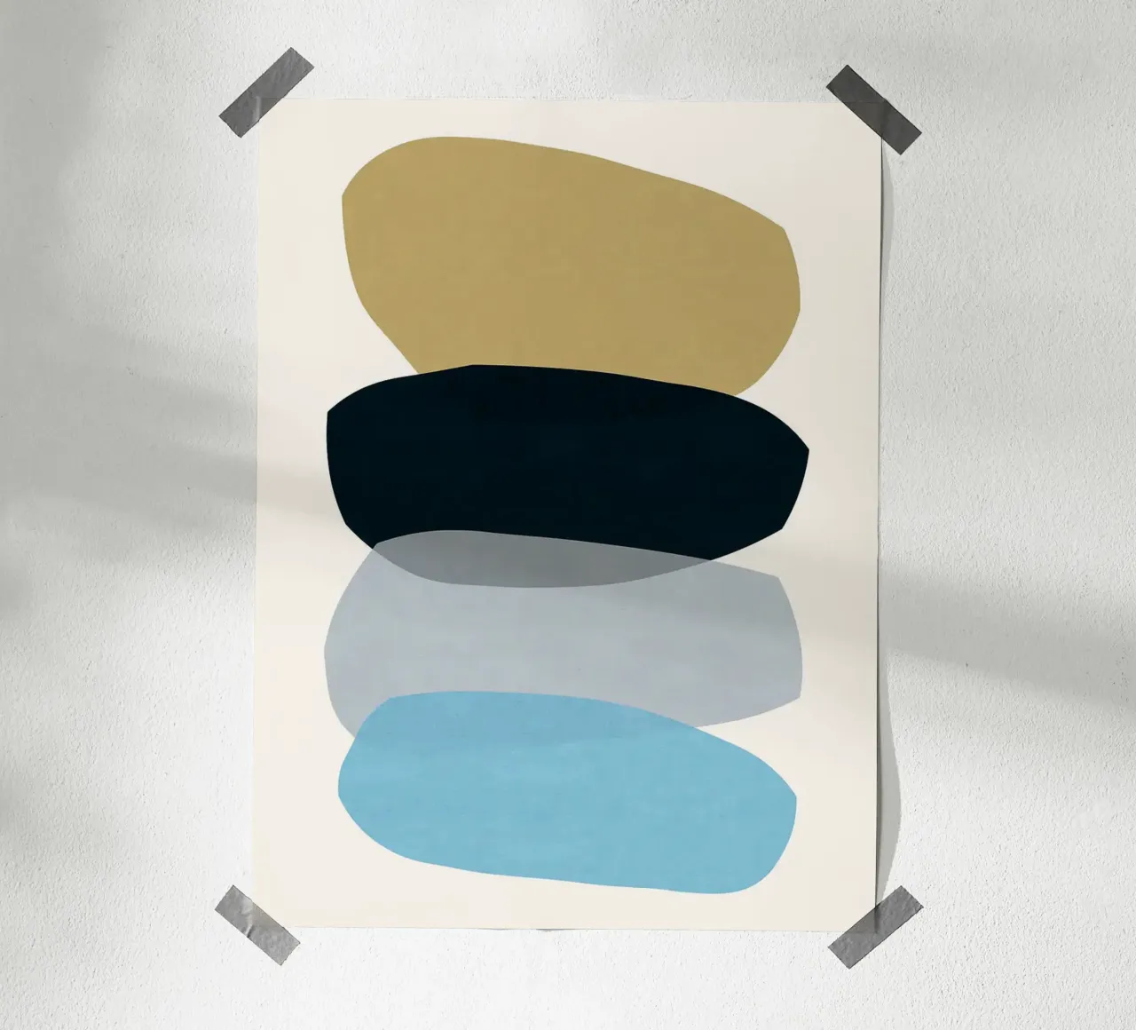 Armonia astratta poster da Rick Thompson