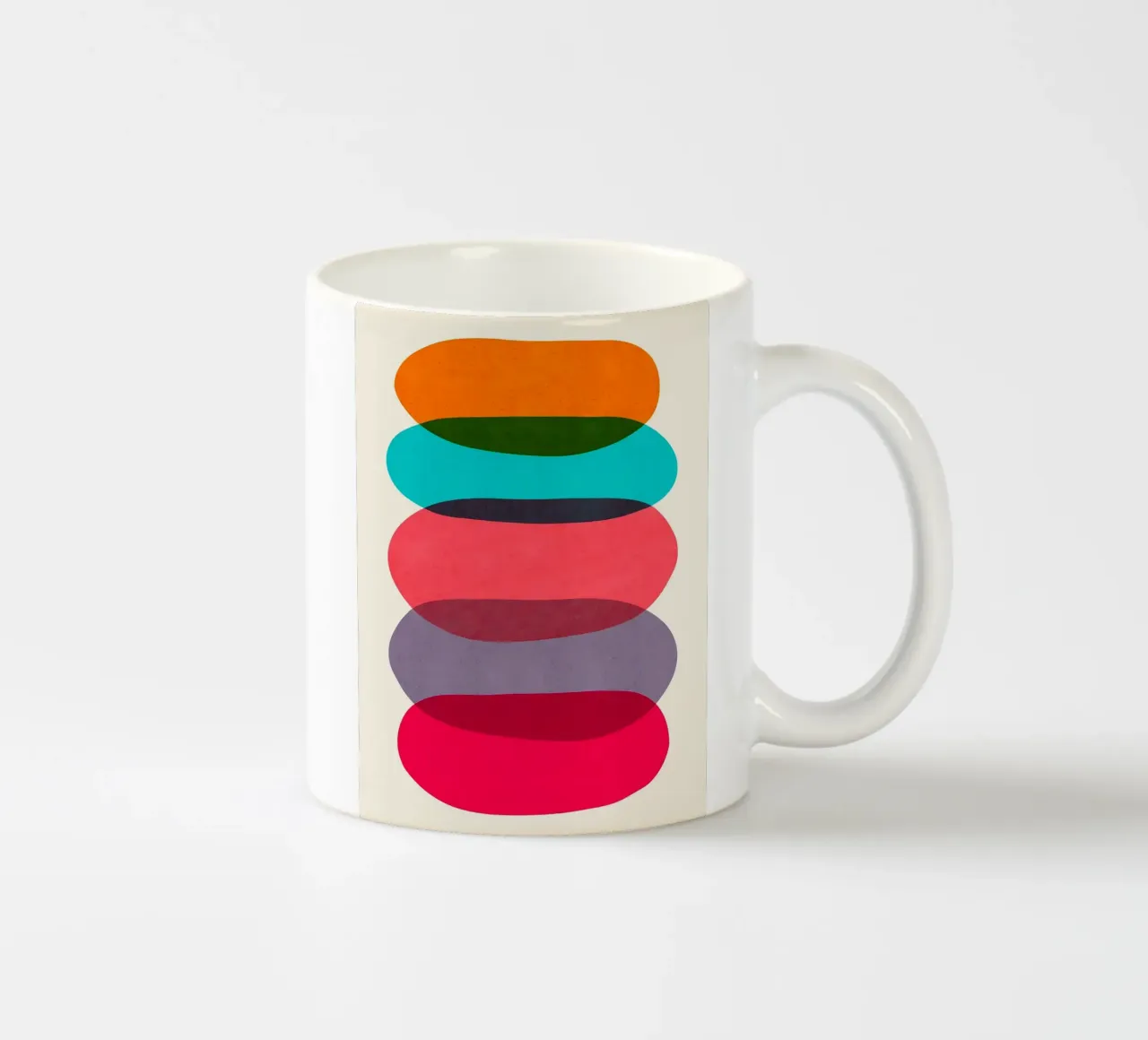 Armonia astratta tazza in ceramica da Rick Thompson