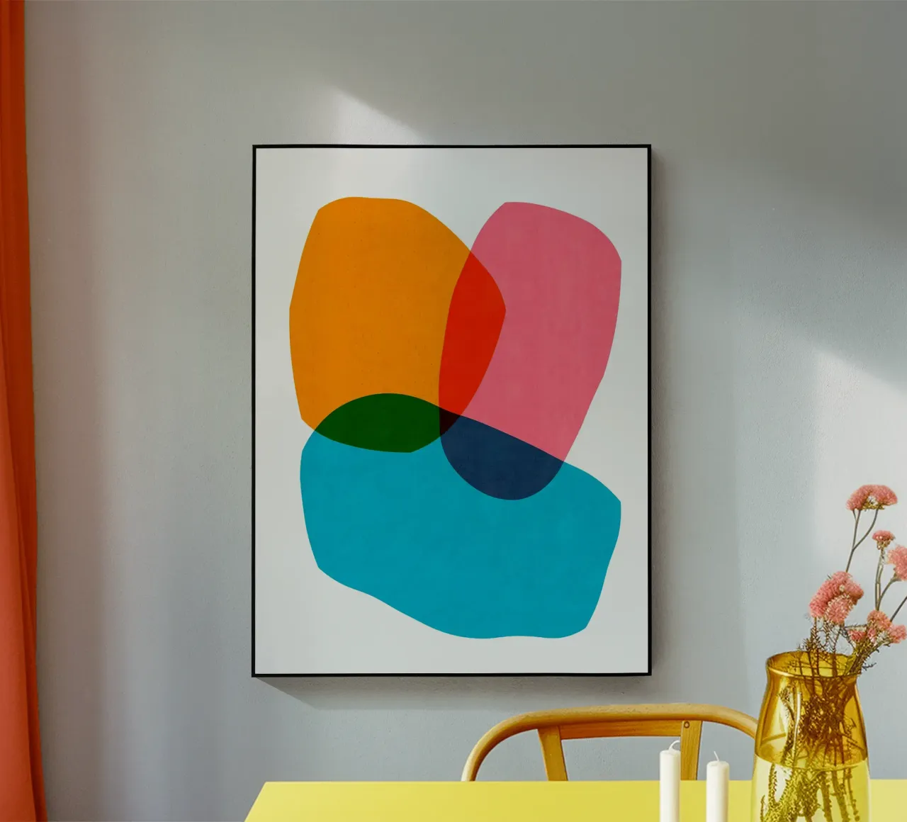 Figure astratte plexiglass da Rick Thompson