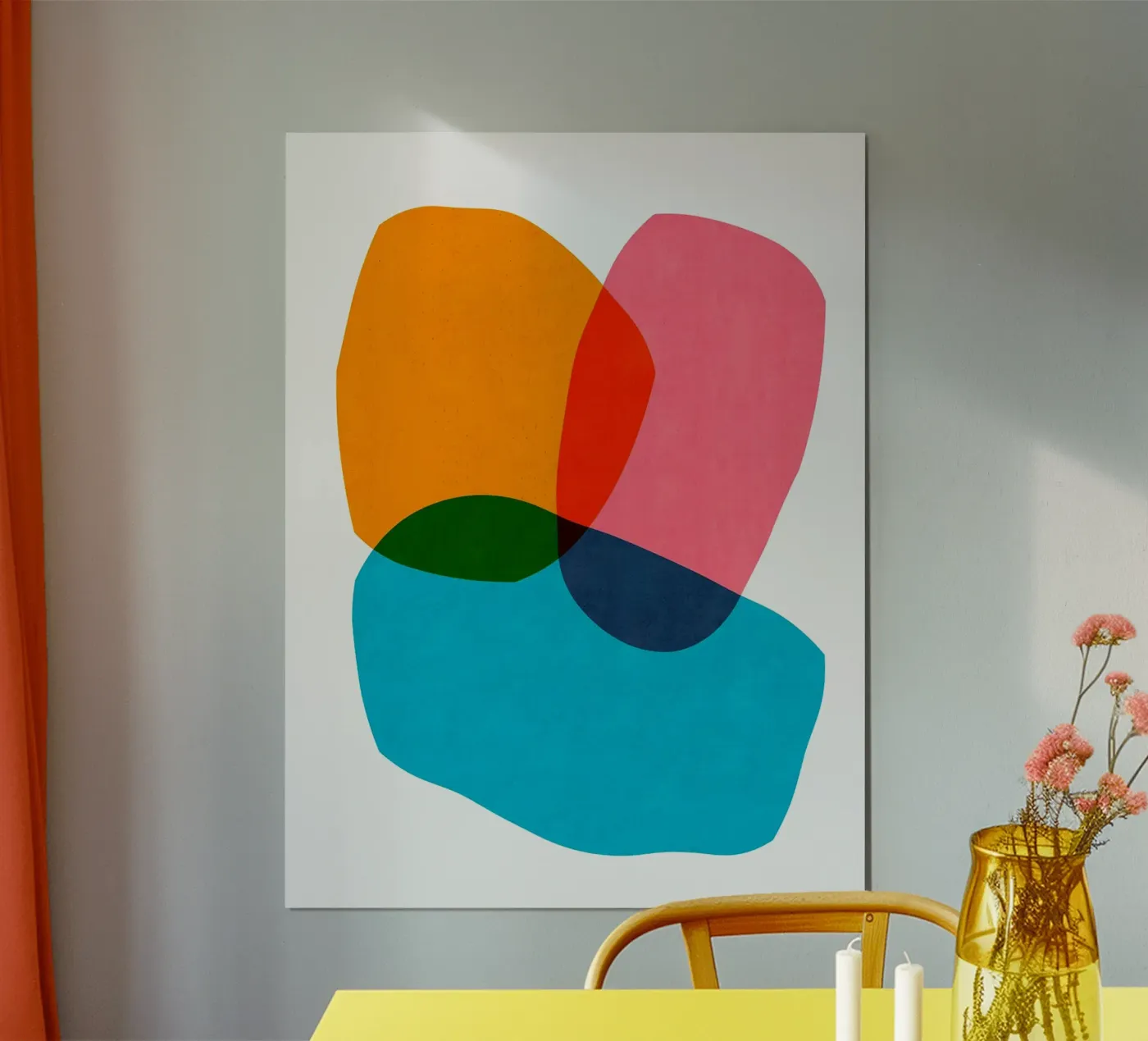 Abstract figures poster da Rick Thompson