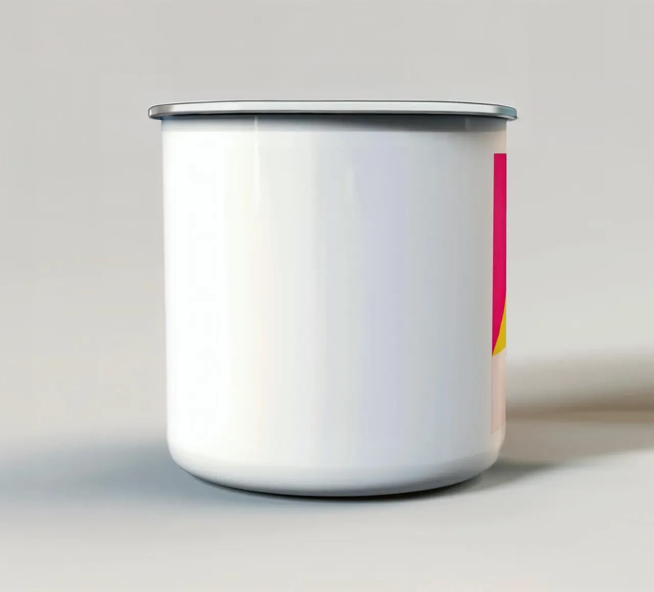Colorato e astratto tazza in smalto da Rick Thompson