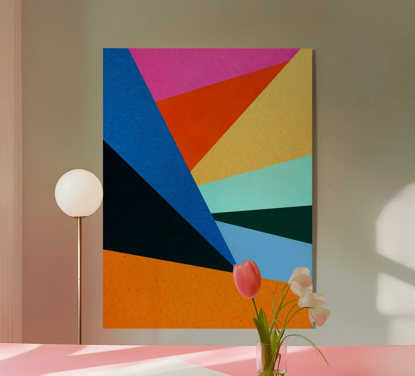 Modern geometry plexiglass da Rick Thompson