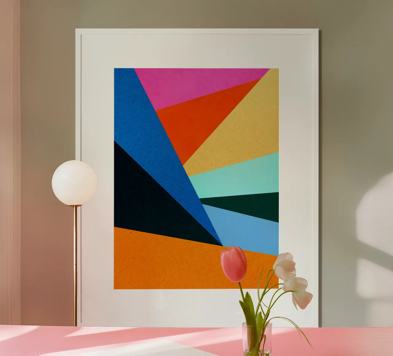 Geometria moderna poster da Rick Thompson